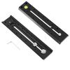 BEXIN B220-50 Lunghezza 220 mm Lega in alluminio Piatto di rilascio rapido esteso per Manfrotto / Sachtler (nero)