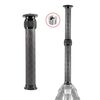 Bexin P332C 237mm-396mm Trippiede Extension Pole Fibra Centro Centro Centro Tripode Extender (nero)
