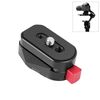 PULUZ Mini Monitor Magic Arm Piastra a sgancio rapido (nero)