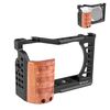 Per Sony ZV-E1 PULUZ Manico in legno Metallo Camera Cage Stabilizzatore Rig