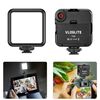 VLOGLITE T49 Luce video LED portatile 5600K Fotografia Foto Illuminazione Pannello Mini lampada di riempimento