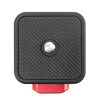 BEXIN CL-01 Universal Sharp Claw Scheda di installazione rapida Tuta Mini Gimbal Scheda di smontaggio rapido Base SLR Fotocamera Treppiede Stabilizzatore Guida scorrevole