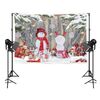 150 x 100 cm Pelle di pesca Natale Fotografia Sfondo Panno Decorazione della stanza delle feste, Stile: 12