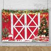 150 x 100 cm Pelle di pesca Natale Fotografia Sfondo Panno Decorazione della stanza delle feste, Stile: 15