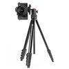Fotopro DIGI-500 Supporto per treppiede per smartphone e fotocamera con testa a sfera MH-8 (nero)