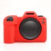 Per Nikon Z6III Custodia protettiva in silicone morbido con texture Litchi (rosso)