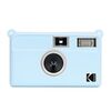Custodia protettiva in silicone morbido con texture litchi per Kodak EKTAR H35 (blu)