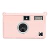 Custodia protettiva in silicone morbido con texture litchi per Kodak EKTAR H35 (rosa)