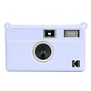 Custodia protettiva in silicone morbido con texture litchi per Kodak EKTAR H35 (viola)