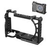 Per Sony A6500 / A6400 / A6300 / A6000 PULUZ Gabbia per fotocamera in metallo Supporto di espansione Stabilizzatore Rig (nero)