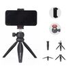 JMARY MT-20 Mini portatile supporto per telefono treppiede da tavolo pieghevole con testa a sfera da 360 gradi