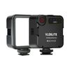VLOGLITE W49S Luminosità regolabile Mini Beauty Video Light Fotografia Live Streaming Luce di riempimento a LED