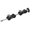 Braccio magico serie XILETU TM con adattatore per montaggio su monitor video con doppia fotocamera Ballhead TM-5