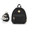 Cwatcun D125 Borsa a tracolla piccola per fotocamera Zaino DSLR casual da pendolare (nero)