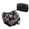 Cwatcun D123 Borsa per fotocamera digitale con custodia per fotografia multifunzionale di medie dimensioni (nera)