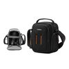 Cwatcun D140 Borsa a tracolla per fotocamera Borsa antiurto anticaduta Borsa piccola per il tempo libero all'aperto, Colore: Nero piccolo