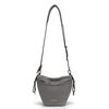Cwatcun D159 Cloud Borsa per fotocamera con coulisse Borsa a tracolla per foto (grigio)
