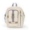 Cwatcun D155 Borsa per fotocamera Microslr Casual a tracolla Borsa per fotografia digitale leggera (beige)