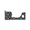 Per FUJIFILM X-T5 Cwatcun D161 Vintage Camera Stand Custodia protettiva in pelle per fotocamera (nero)
