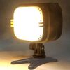 Zifon ZF-3000 Luce di riempimento per fotografia LED Lampada per esterni con fotocamera a doppia temperatura di colore regolabile (luce mista)