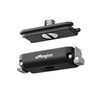 aMagisn Mini Supporto a sgancio rapido per telecamere sportive, specifiche: base da 1/4 di pollice + copertura da 1/4 di pollice