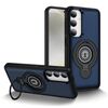 Custodia magnetica con supporto ad anello per Samsung Galaxy S23 5G (blu)