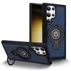 Custodia magnetica con supporto ad anello per Samsung Galaxy S23 Ultra 5G (blu)