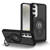 Per Samsung Galaxy S24 5G Custodia magnetica con supporto ad anello (nero)