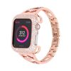 Per Apple Watch 46mm / 49mm / 45mm / 44mm Cinturino per orologio Kalebol Zirconia (oro)