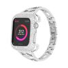 Per Apple Watch 46mm / 49mm / 45mm / 44mm Cinturino per orologio Kalebol Zirconia (argento)