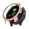 Per Garmin Approach S50 Custodia protettiva per orologio PC integrata con pellicola temperata (rosa)