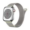 Per Apple Watch 46mm / 49mm / 45mm / 44mm Kalebol Semi-round Tail Milan Cinturino in acciaio inossidabile (verde chiaro)