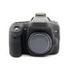 Custodia protettiva morbida in silicone per Canon EOS 70D (nera)