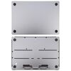 Per MacBook Air M3 15 pollici A3114 2024 EMC8612 Computer Case Bottom Cover (Grigio)