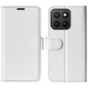 Per Honor X8c 4G R64 Texture Custodia in pelle orizzontale Flip Phone (bianco)