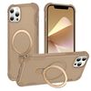Per iPhone 12 Pro Max Yingcai Gears MagSafe Holder Custodia antiurto per telefono (marrone)