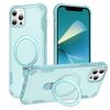 Per iPhone 14 Pro Yingcai Gears MagSafe Holder Custodia antiurto per telefono (blu)