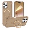 Per iPhone 16 Pro Max Yingcai Gears MagSafe Holder Custodia antiurto per telefono (marrone)
