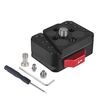 Piastra a sgancio rapido V-Mount Kit a sgancio rapido Supporto per fotocamera sportiva (copertura superiore + base)