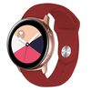 Cinturino per orologio in silicone con fibbia inversa universale Kalebol da 18 mm (rosso rosa)