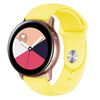 Cinturino per orologio in silicone con fibbia inversa universale Kalebol da 18 mm (giallo)