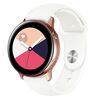 Cinturino per orologio in silicone con fibbia inversa universale Kalebol da 20 mm (bianco)