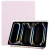 Per iPad Pro 13 2024 ZGA Genre Series Custodia per tablet in pelle con piega a Y e slot per penna (rosa)