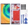 Per Huawei Mate 30 Pro TFT LCD Screen Digitizer Assembly completo con telaio, non supporta l'identificazione delle impronte digitali (viola)