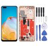 Per Huawei P40 Pro TFT LCD Screen Digitizer Assembly completo con telaio, non supporta l'identificazione delle impronte digitali (oro)