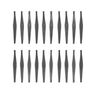 Per Chevrolet Corvette C8 20 pezzi/set adesivi per copricerchi (nero)