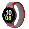 Cinturino per orologio con chiusura ad anello in nylon universale Kalebol da 20 mm (rosso grigio)