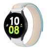 Cinturino per orologio con chiusura ad anello in nylon universale Kalebol da 20 mm (bianco latte)