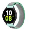 Cinturino per orologio con chiusura ad anello in nylon universale Kalebol da 22 mm (verde grigio)