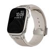 Per Apple Watch 46mm / 49mm / 45mm / 44mm Kalebol Cinturino in silicone a forma di L ad alta elasticità (Starlight)